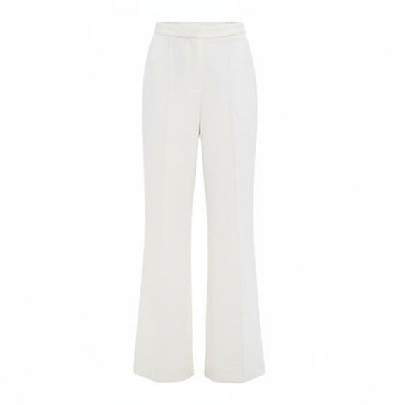 TUCKERNUCK Pearl White Crepe Versailles Pant Size 14 NWT Retail $228 Tuckernuck - Picture 8 of 8